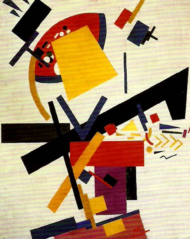 Kazimir Malevich suprematism oil painting image